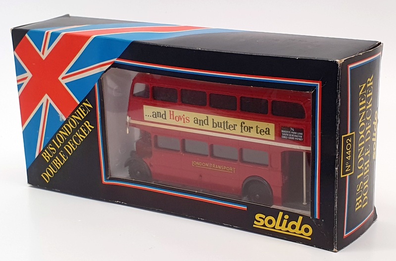 Solido 1/50 Scale Diecast 4402 - AEC RT Double Deck London Bus - R74 | EBay