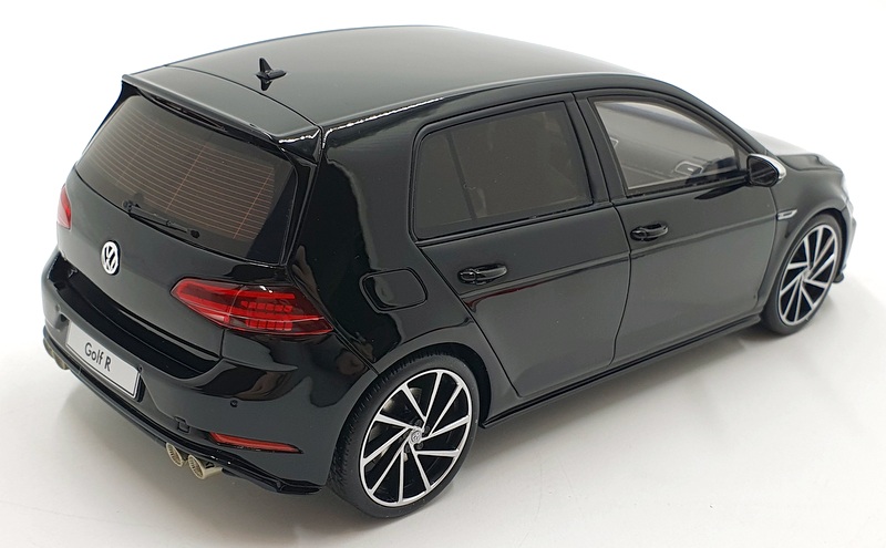 Otto Mobile 1/18 Scale OT417 - Volkswagen Golf VII R - Black