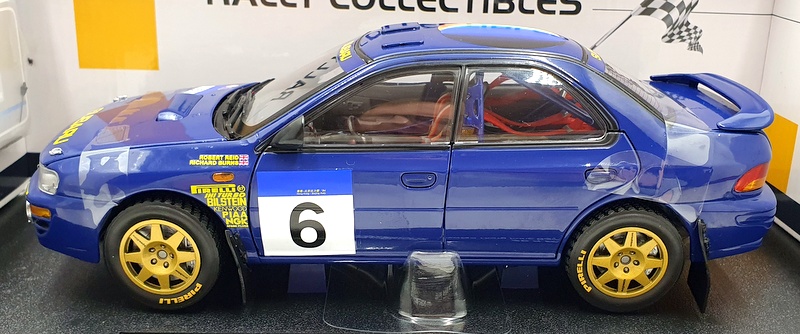 Sun Star 1/18 Scale Diecast 5526 Subaru Impreza 555 #6 R.Burns Hong Kong 1994