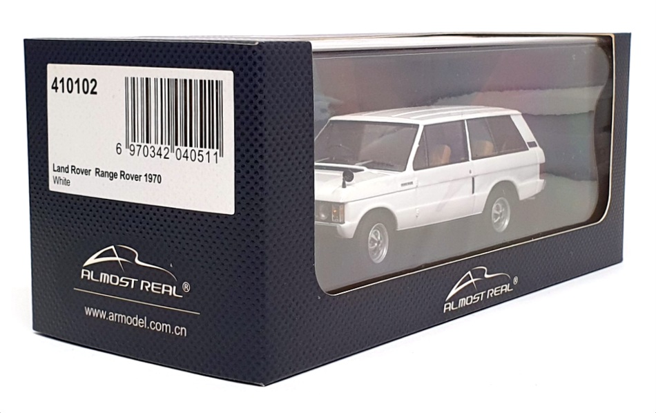 Almost Real 1/43 Scale 410102 - 1970 Land Rover Range Rover - White 