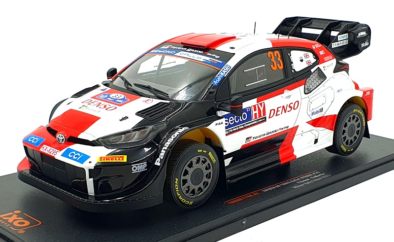 IXO Models 1/18 Scale 18RMC174A - Toyota GR Yaris Rally1 Hybrid
