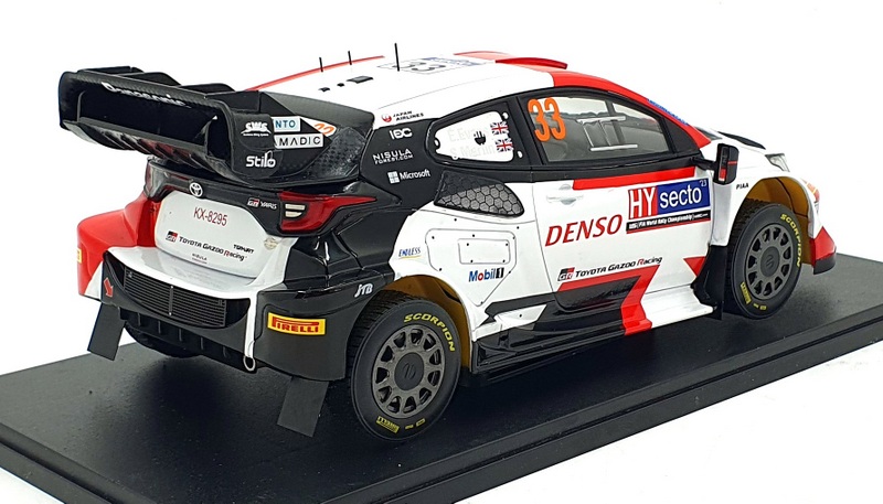IXO Models 1/18 Scale 18RMC174A - Toyota GR Yaris Rally1 Hybrid