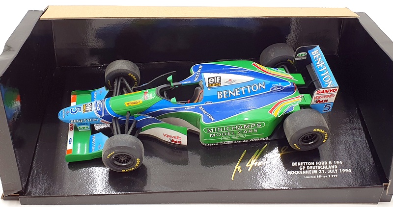 Minichamps 1/18 scale Diecast 510 941825 Benetton Ford B194