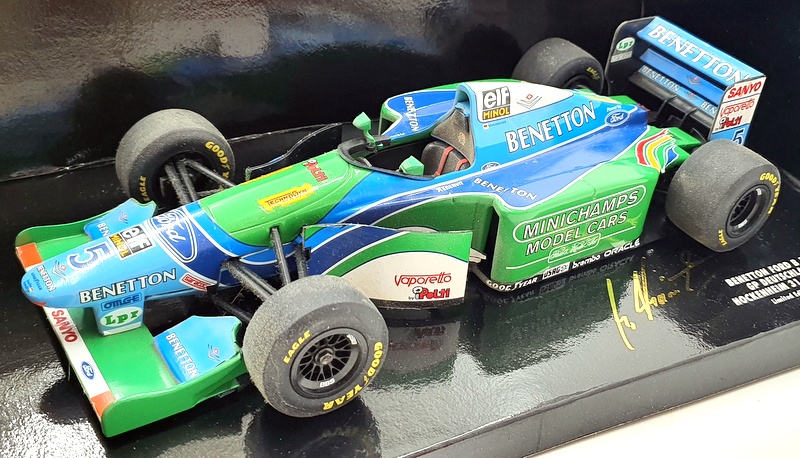 ミニカー MINICHAMPS BENETTON FORD B B193 B Minichamps 1/64 Benetton Ford B193 Michael Schumacher #5