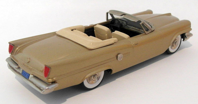 Brooklin 1/43 Scale BRK41 002  - 1959 Chrysler 300E Convertible Metallic Gold