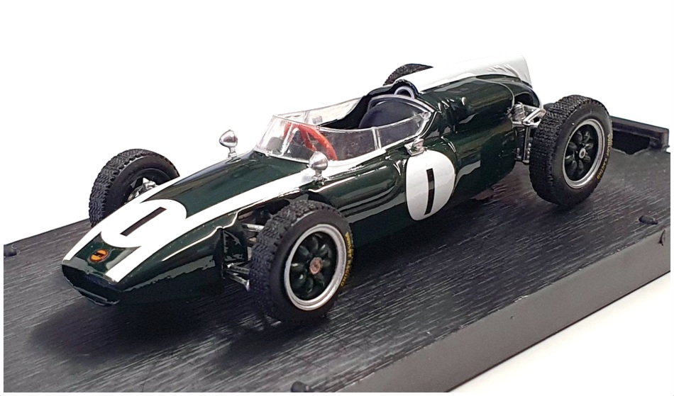 Brumm 1/43 Scale R300 - F1 Cooper T53 Great Britain GP 1960 - Winner #1 Brabham