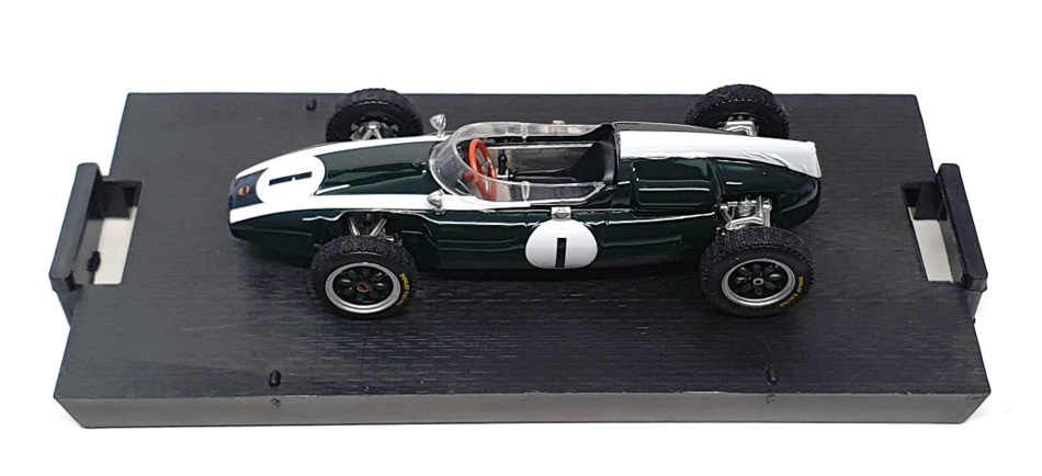 Brumm 1/43 Scale R300 - F1 Cooper T53 Great Britain GP 1960 - Winner #1 Brabham