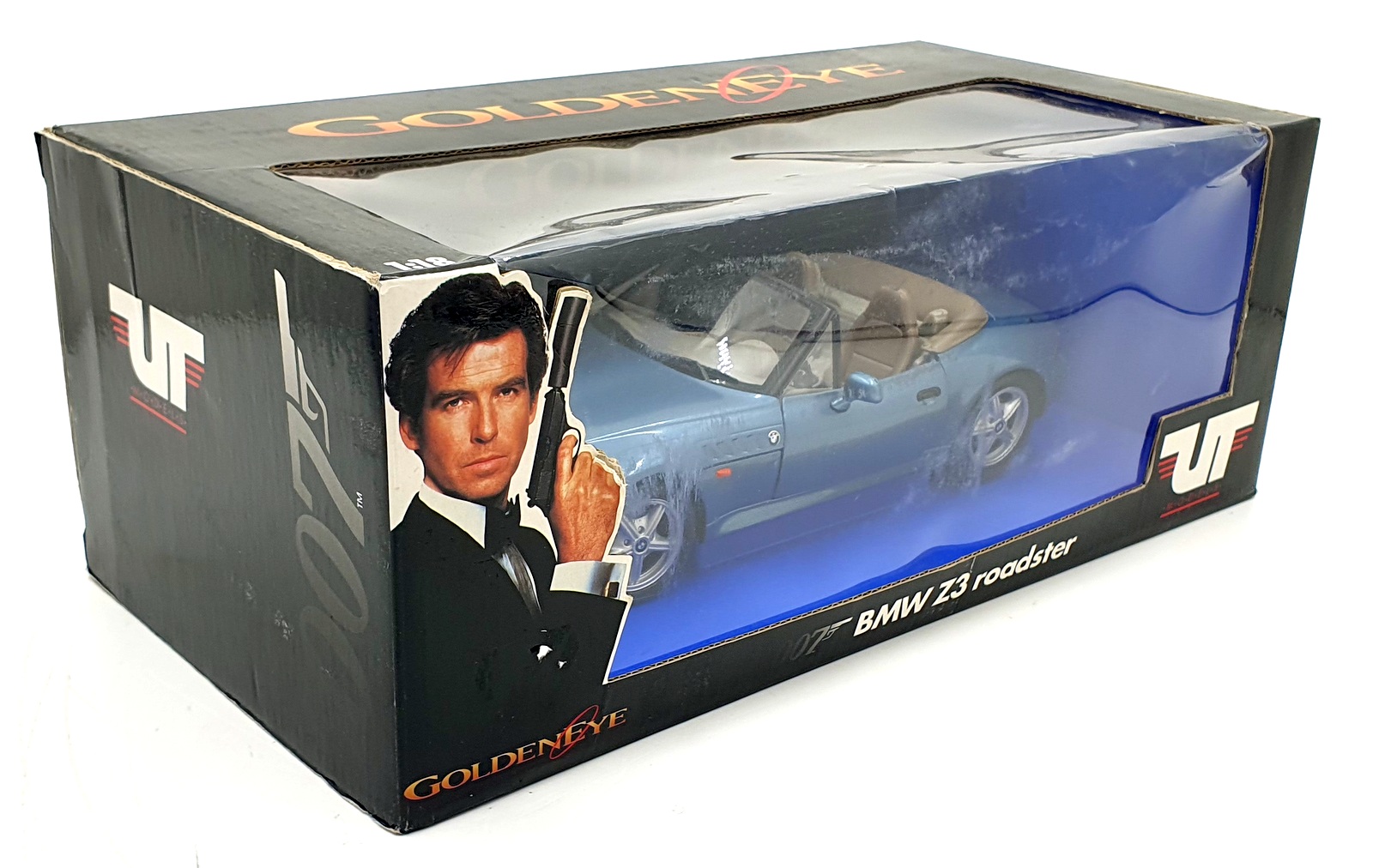 UT Models 1/18 Scale Diecast 180 024336 - BMW Z3 007 Goldeneye - Blue