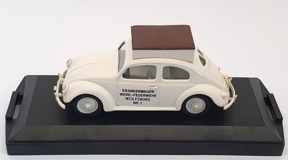 Vitesse 1/43 Scale L089A - 1947 VW Beetle Wolfsburg Krankenwagen - White