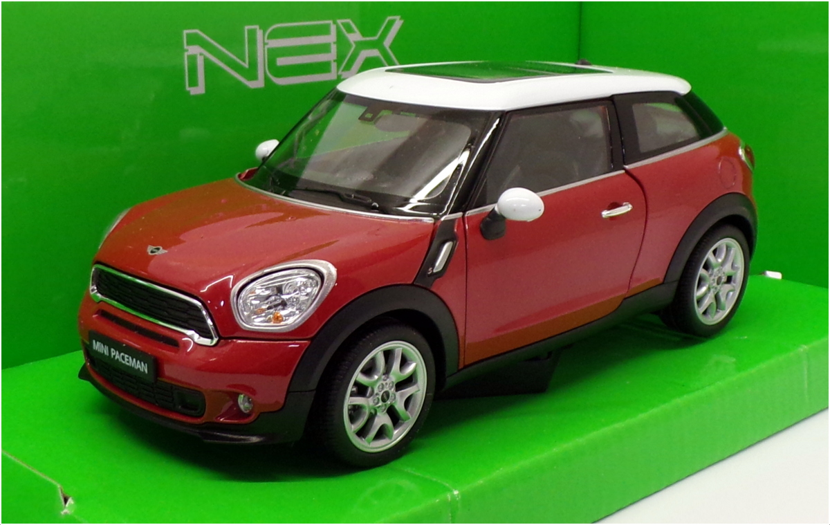 Welly 1/24 Scale Model Car 24050W Mini Cooper S Paceman Red