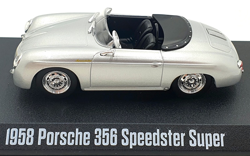 Greenlight 1/43 Scale 86597 - 1958 Porsche 356 Speedster Super - Silver Greenlight 1/43 Scale 86597 - 1958 Porsche 356 Speedster Super - Silver