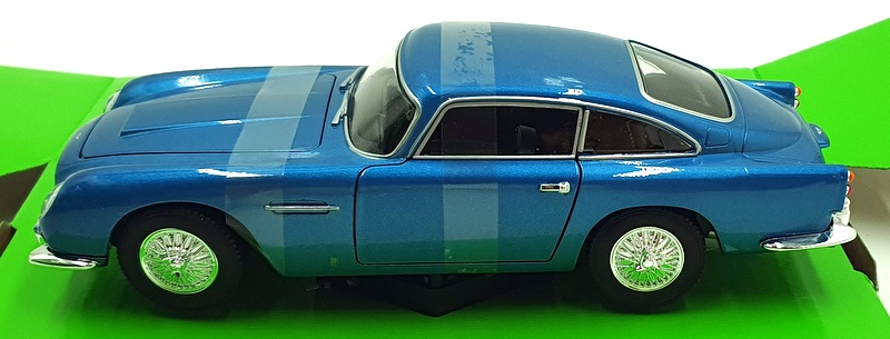 Welly NEX 1/24 Scale Diecast 24101MBU - 1964 Aston Martin DB5 - Met. Lt. Blue Welly NEX 1/24 Scale Diecast 24101MBU - 1964 Aston Martin DB5 - Met. Lt. Blue