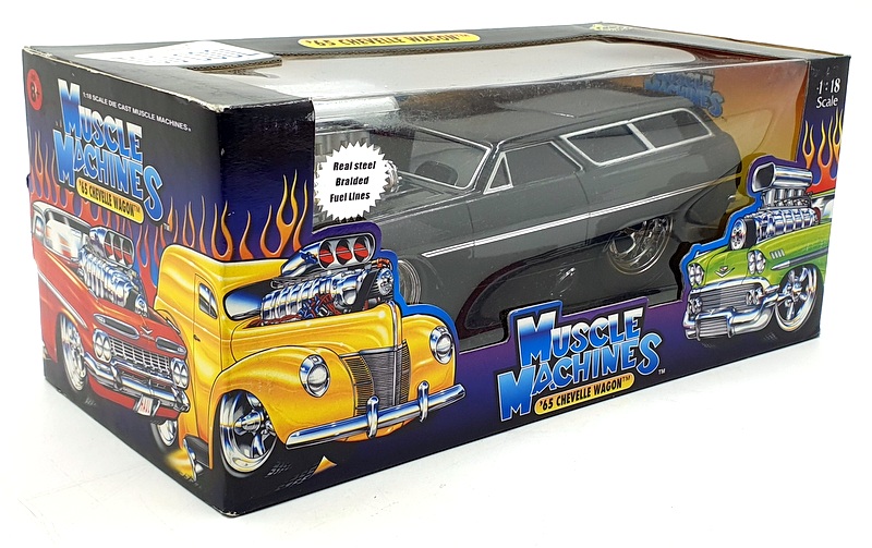 Muscle Machines 1/18 Scale Model 71165 - 1965 Chevrolet