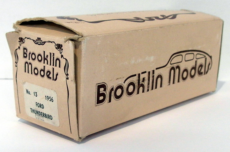 Brooklin Models 1/43 Scale BRK13 003A - 1956 Ford Thunderbird - 1 Of 300