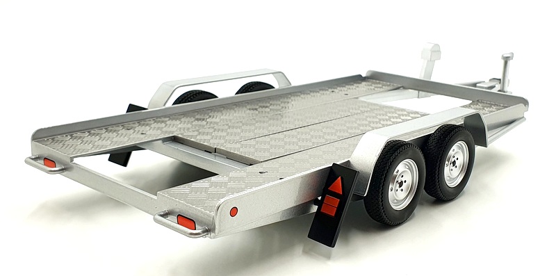 Ixo 1/18 Scale TRL005-18 - Single Car Trailer - Silver