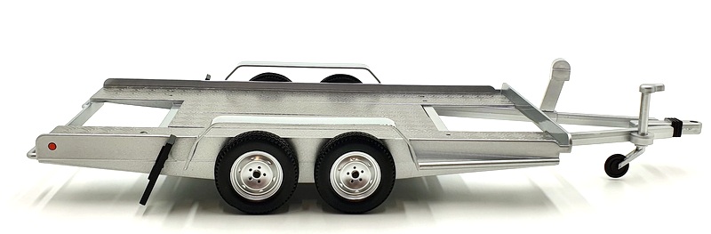 Ixo 1/18 Scale TRL005-18 - Single Car Trailer - Silver