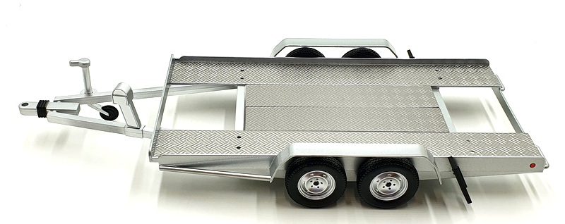 Ixo 1/18 Scale TRL005-18 - Single Car Trailer - Silver