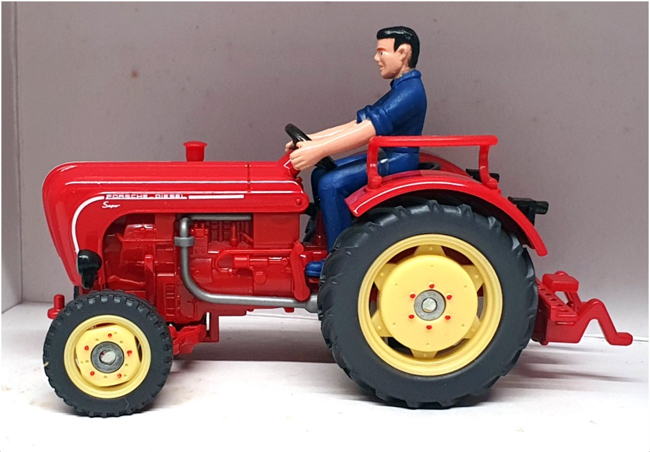ホビーラジコン maku Siku 1/32 Scale 3461 - Porsche Diesel Super 308 Tractor - Red