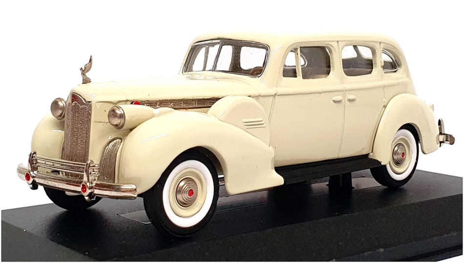 Rextoys 1/43 Scale 61 - 1940 Packard Super 8 Formal Sedan - Ivory
