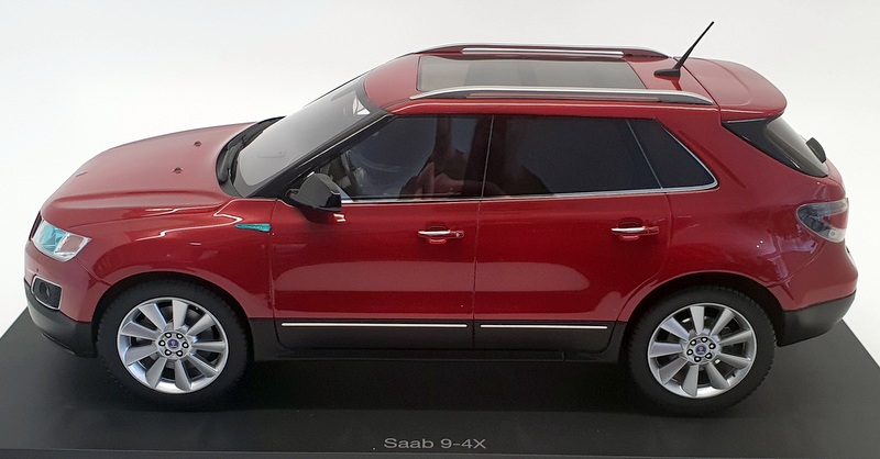 DNA Collectibles 1/18 Scale 000032 - 2011 Saab 9 4 X - Crystal Red DNA Collectibles 1/18 Scale 000032 - 2011 Saab 9 4 X - Crystal Red