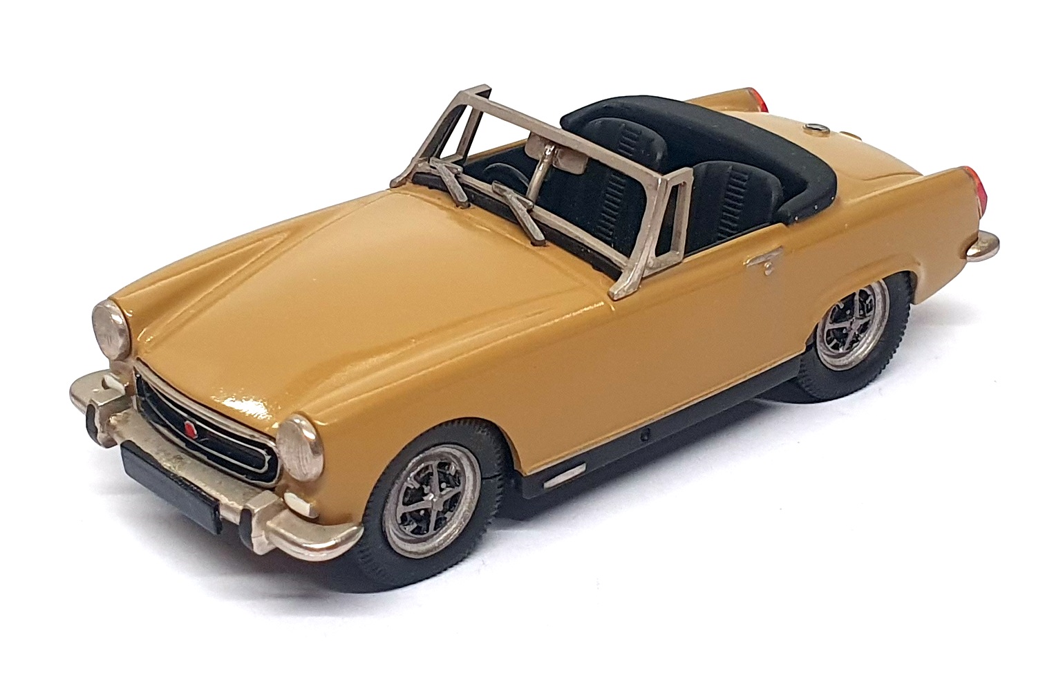 JEM Miniatures 1/43 Scale JEM14 1972-4 MG Midget Rostyle Open Harvest Gold/Black