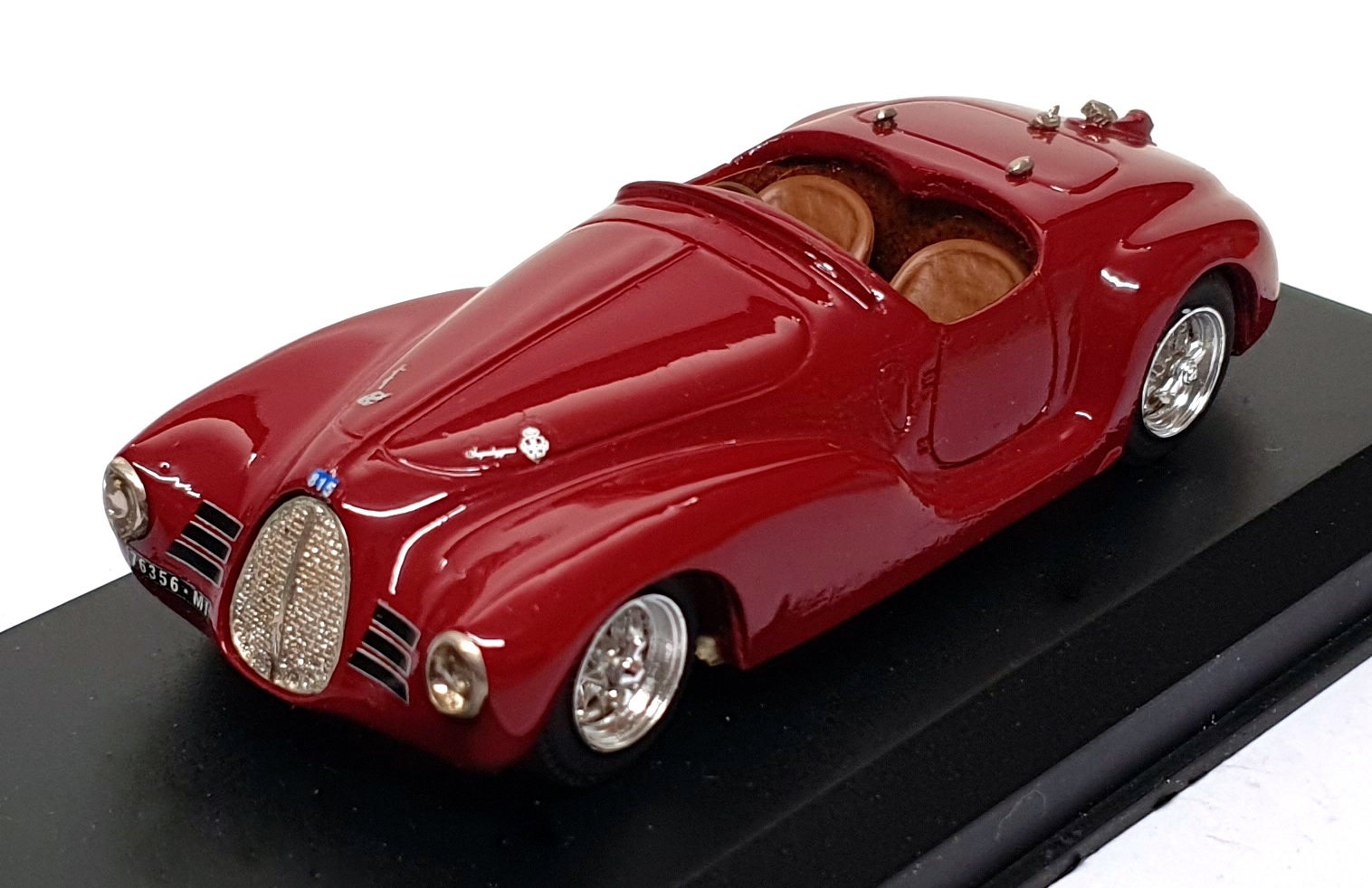Top Model 1/43 Scale TMC048 - 1940 Ferrari 815 Coda Corta - Maroon