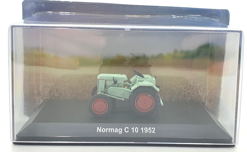 Hachette 1/43 Scale Model Tractor HL46 - 1956 Normag C 10 - Green