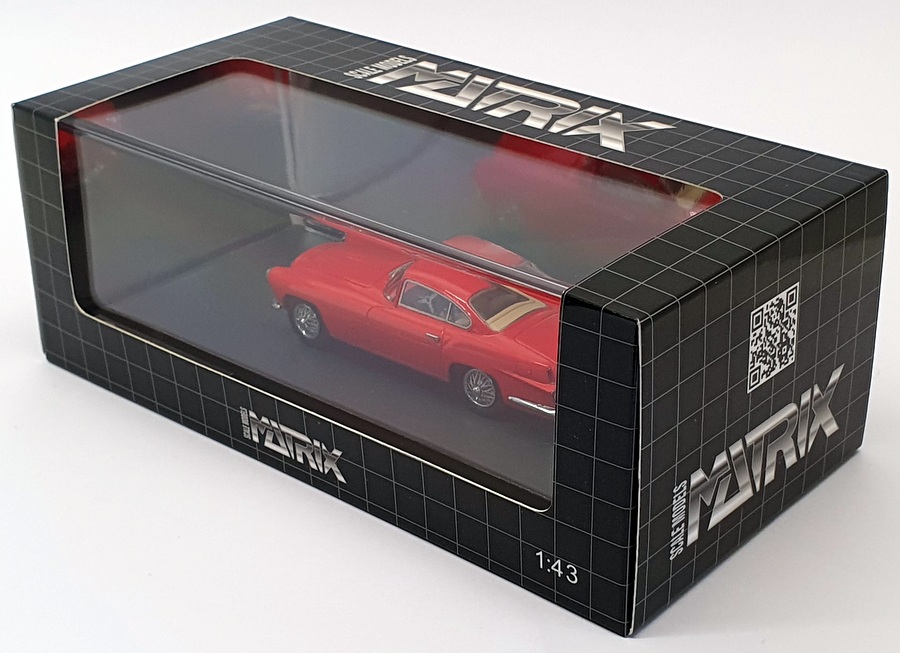 Matrix 1/43 Scale MX41001-012 - Jaguar XK140 Ghia Coupe - Red