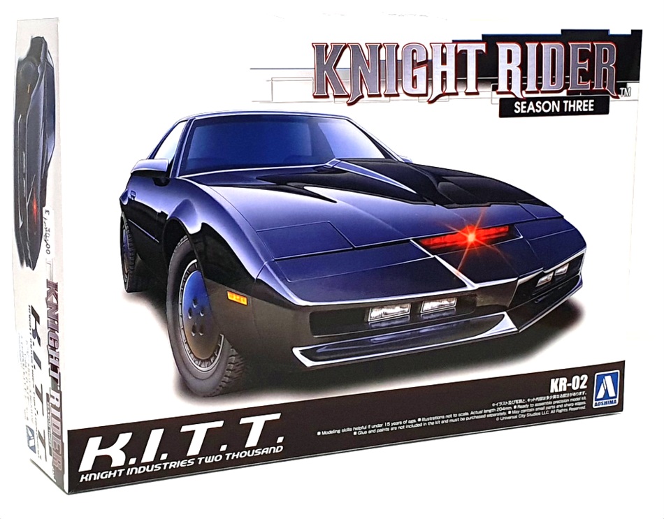 Aoshima 1/24 Scale Unbuilt Kit 063217 - Knight Rider K.I.T.T. Season 3