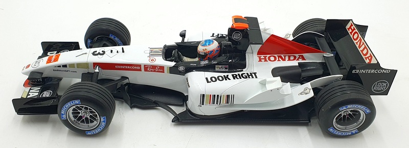 Minichamps 1/18 Scale Diecast 2425C - B.A.R. Honda 007 2005 J.Button #3