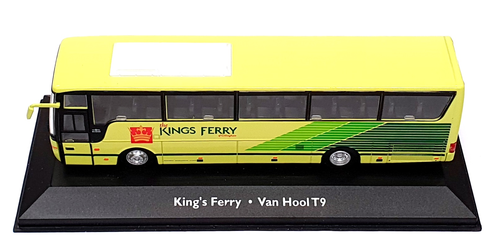 Atlas Editions 1/76 Scale 4642 104 - Kings Ferry Van Hool T9 Coach - Lt. Green