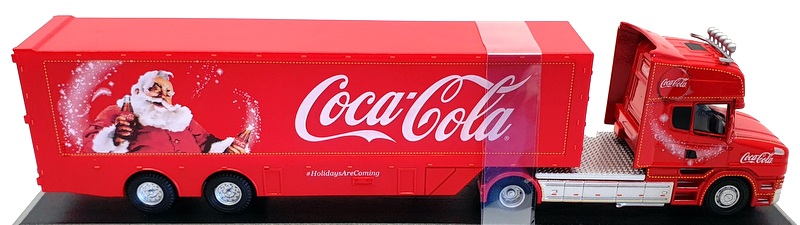 Oxford Diecast 1/76 Scale 76TCAB004CC - Scania T Cab Coca Cola Christmas Truck