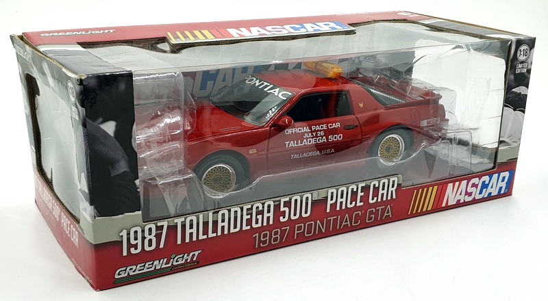 Greenlight 1/18 Scale 12859 - 1987 Talladega 500 Pace Car Pontiac GTA