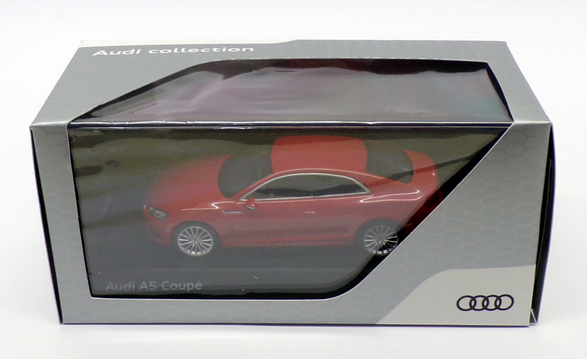 Spark 1/43 Scale 501.16.054.32 - Audi A5 Coupe - Tango Red