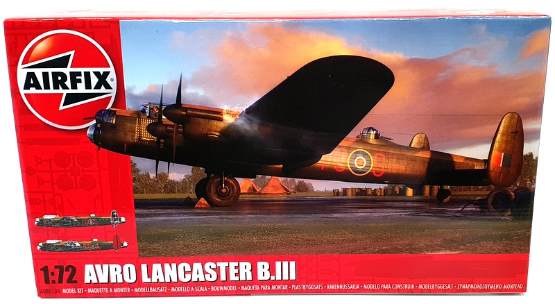 Airfix 1/72 Scale Model Aircraft Kit A08013A - Avro Lancaster B.III Dambusters Airfix 1/72 Scale Model Aircraft Kit A08013A - Avro Lancaster B.III Dambusters