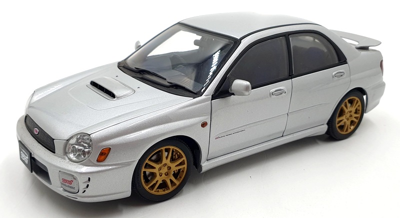Autoart 1/18 Scale Diecast DC19923B - Subaru Impreza New Age STi - Silver