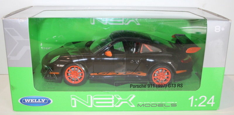 Welly NEX 1/24 Scale 22495W - Porsche 911 997 GT3 RS - Black