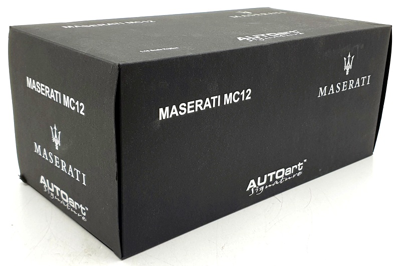 AutoArt 1/18 Scale Diecast 75802 - Maserati MC12 Road Car - Blue