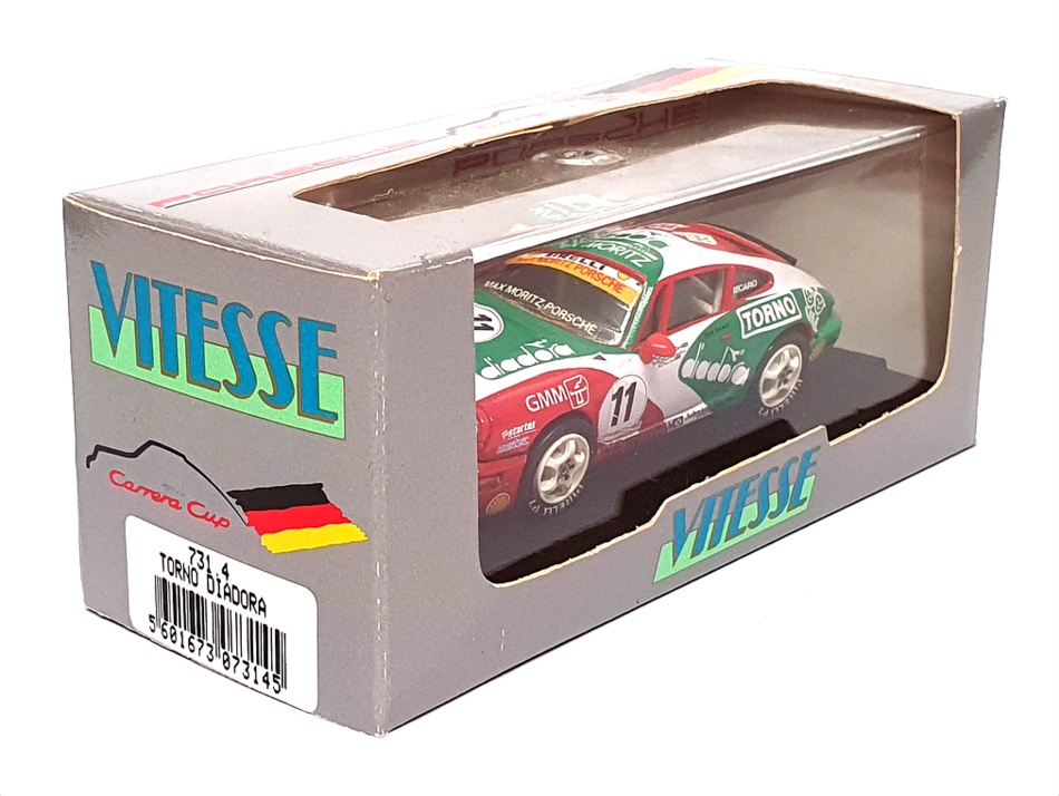 Vitesse 1/43 Scale 731.4 - Porsche 911 Carrera Cup Torno Diadora - #11 Larrauri