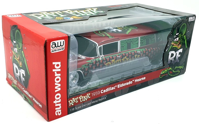 Autoworld 1/18 Scale Diecast AW303/06 - Rat Fink 1959 Cadillac