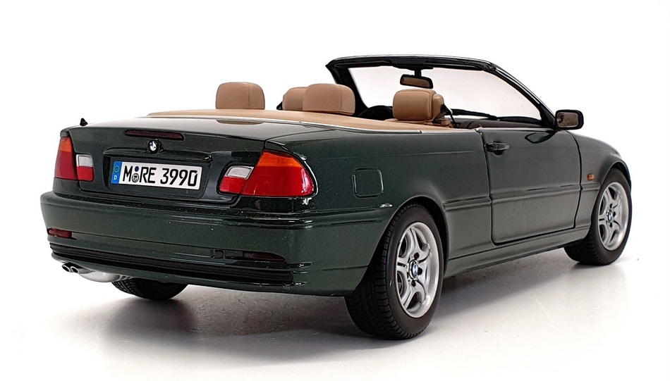 Kyosho 1/18 Scale 80 43 0 009 757 - BMW 3 Series Convertible - Green