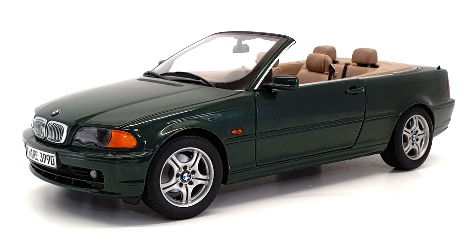 Kyosho 1/18 Scale 80 43 0 009 757 - BMW 3 Series Convertible - Green