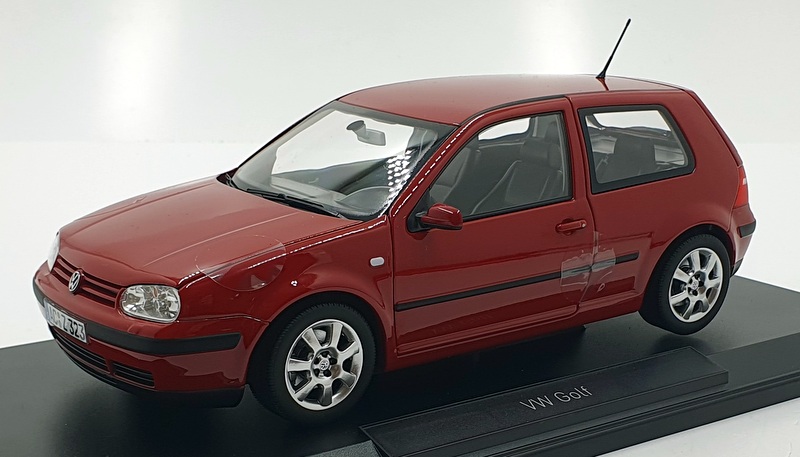 Norev 1/18 Scale Diecast 188573 - 2002 VW Golf - Red