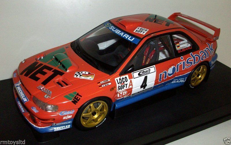 自動車 AUTOart Subaru Impreza WR 1:18 AUTOart 1/18 Subaru Impreza WRC 2002 Monte Carlo #10 Makinen