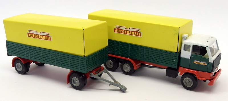 Tekno 1/50 Scale - Jim050 Volvo Truck + Covered Trailer - Autotransit