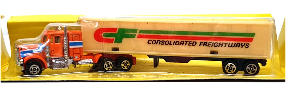 Matchbox MCR01 - Big American Container Rig Truck - Consolidated Freightways