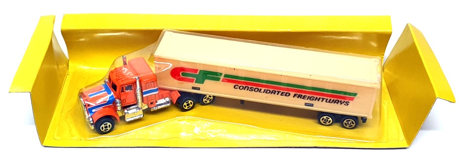 Matchbox MCR01 - Big American Container Rig Truck - Consolidated Freightways