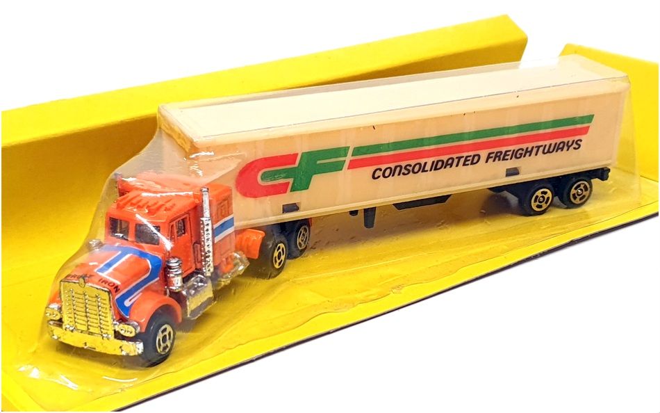 Matchbox MCR01 - Big American Container Rig Truck - Consolidated Freightways