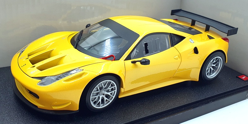 Hot Wheels 1/18 Scale Diecast BCJ78 - Ferrari 458 Italia GT2