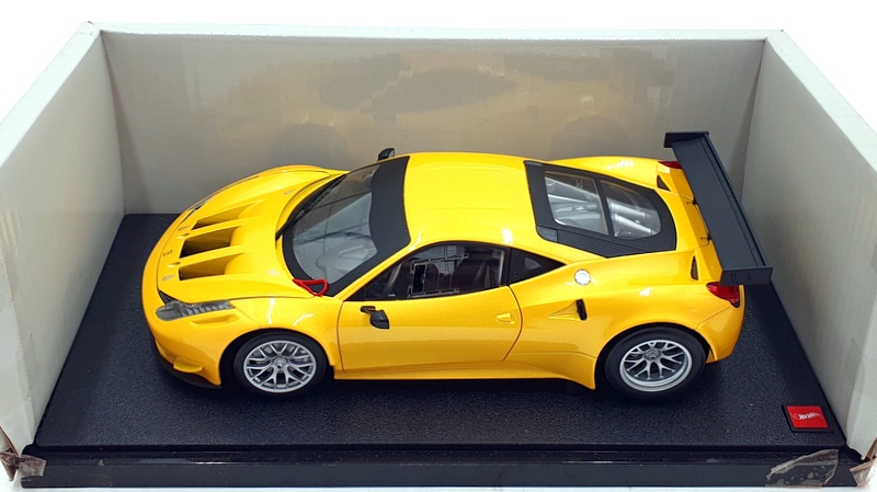 Hot Wheels 1/18 Scale Diecast BCJ78 - Ferrari 458 Italia GT2